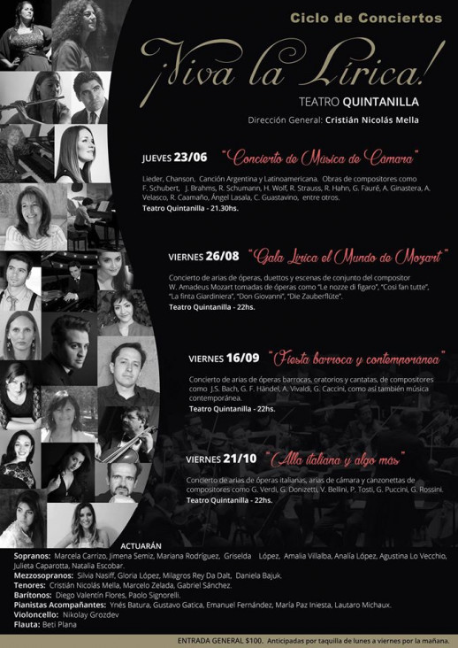 imagen Comienza el Ciclo de Conciertos "Viva la Lírica"