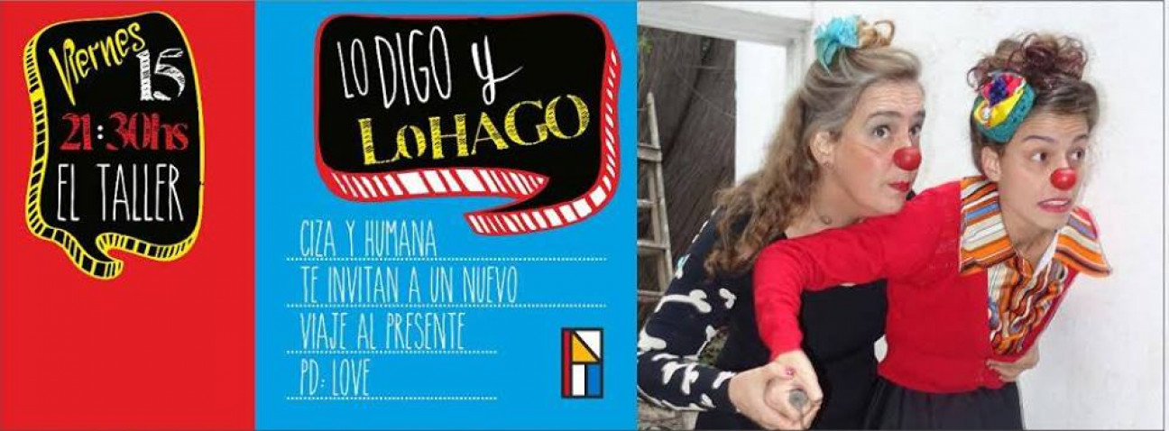imagen "Lo digo, lo hago", en el Teatro El Taller
