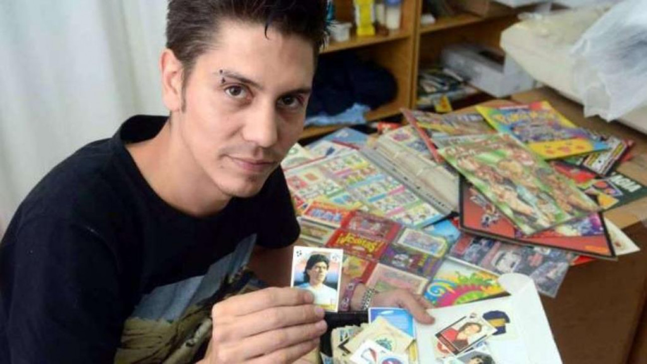 imagen Rodrigo, el loco de las figuritas que bate récord en Mendoza
