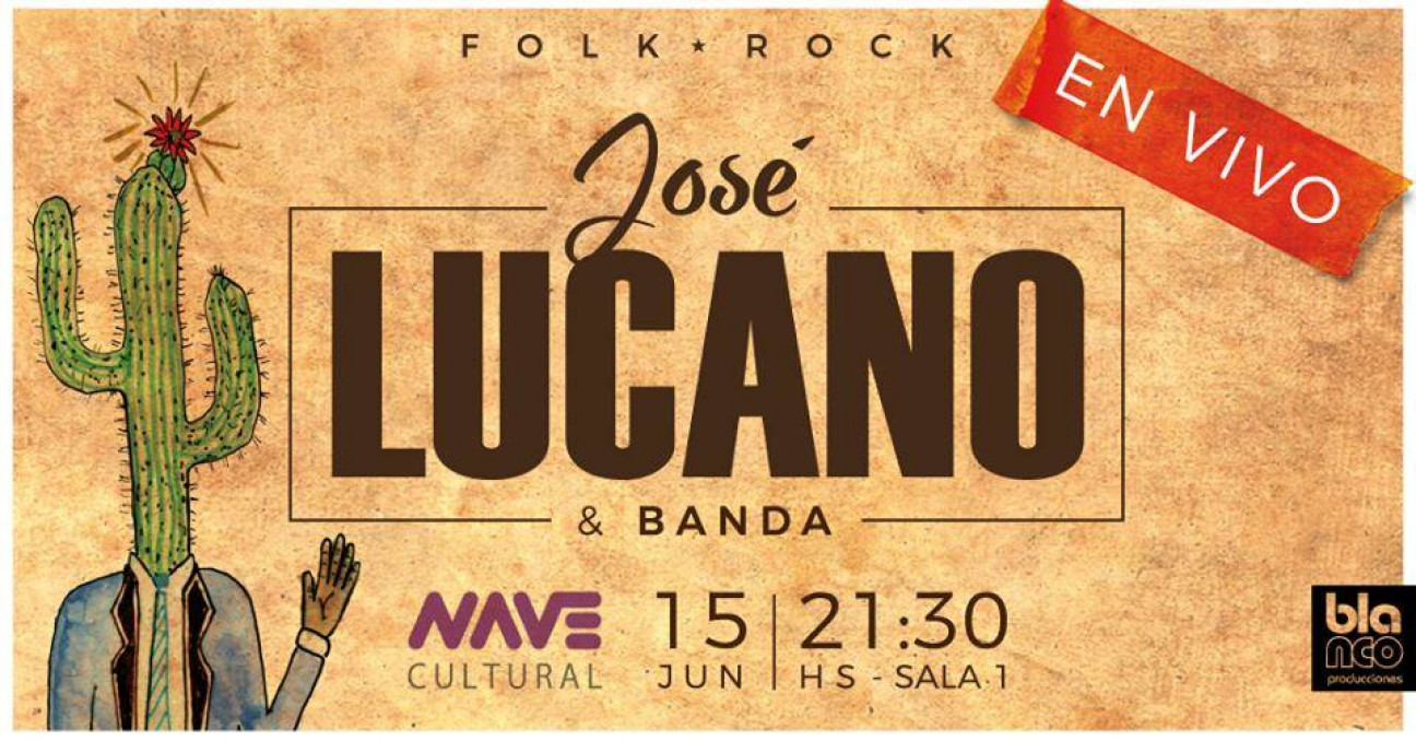 imagen Soy Vos, el álbum del mendocino Lucano llega a la Nave Cultural