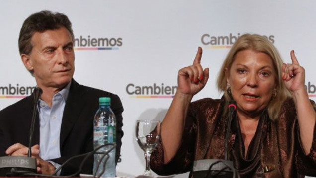 imagen Los dichos de Carrió pusieron al rojo vivo la interna de Cambiemos