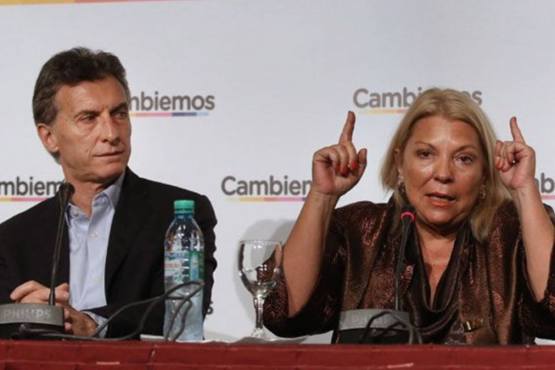 imagen Los dichos de Carrió pusieron al rojo vivo la interna de Cambiemos