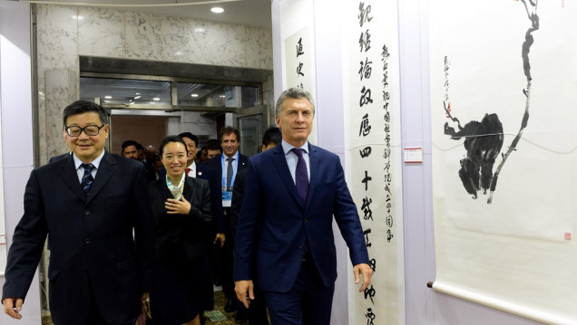 imagen Macri busca que China invierta en infraestructura y energía