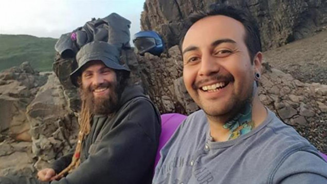 imagen Cómo fue el paso de Santiago Maldonado por Mendoza
