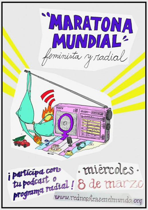 imagen Paro de Mujeres: 12 horas de Maratona Radial Feminista 