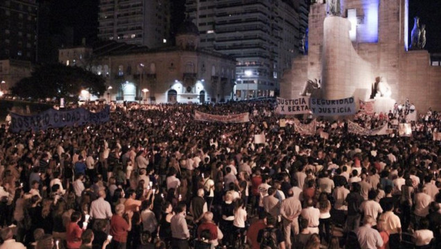 imagen Marcha en Rosario: "la magnitud sorprendió a todos, concurrentes y autoridades del gobierno"