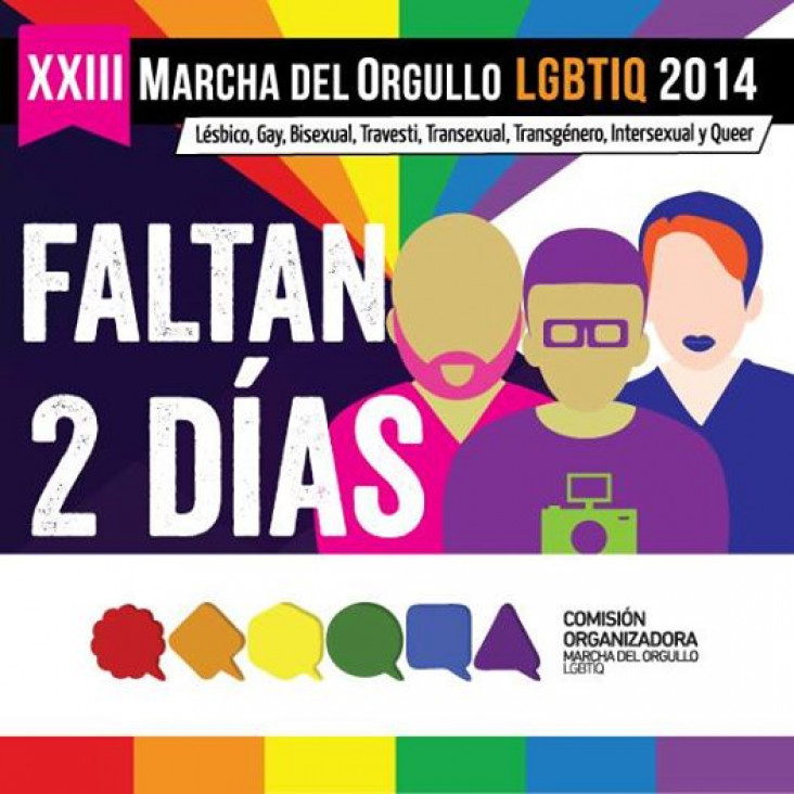 imagen La Marcha del Orgullo 2014 es "Por más igualdad real Ley antidiscriminatoria y estado laico"