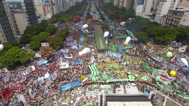 imagen Marcha del #21F: "El Gobierno ya no puede mirar para otro lado"