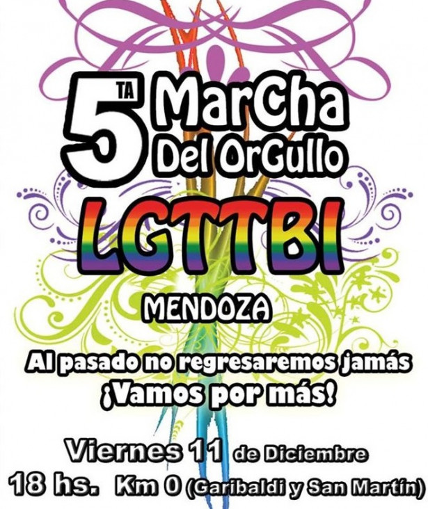 imagen Quinta Marcha del Orgullo LGTTBI en Mendoza