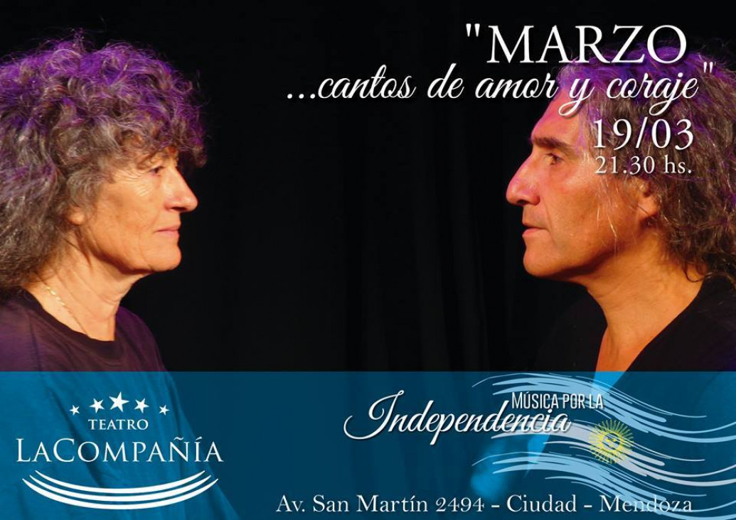imagen "Marzo, Cantos de Amor y Coraje"