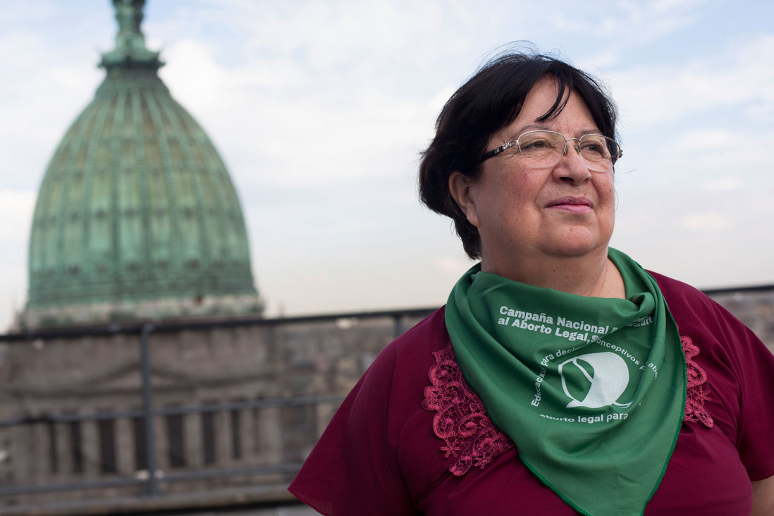 imagen "Ser católica y estar a favor del aborto no es una contradicción"