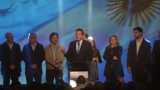 imagen Massa agradeció a "los más de cinco millones de argentinos que nos dieron su respaldo"