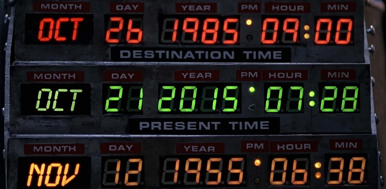 imagen Volver al futuro: hoy "llegan" Marty McFly y el Doc