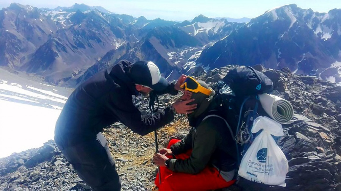 imagen Paso a paso, cómo es el control médico en el Parque Provincial Aconcagua 