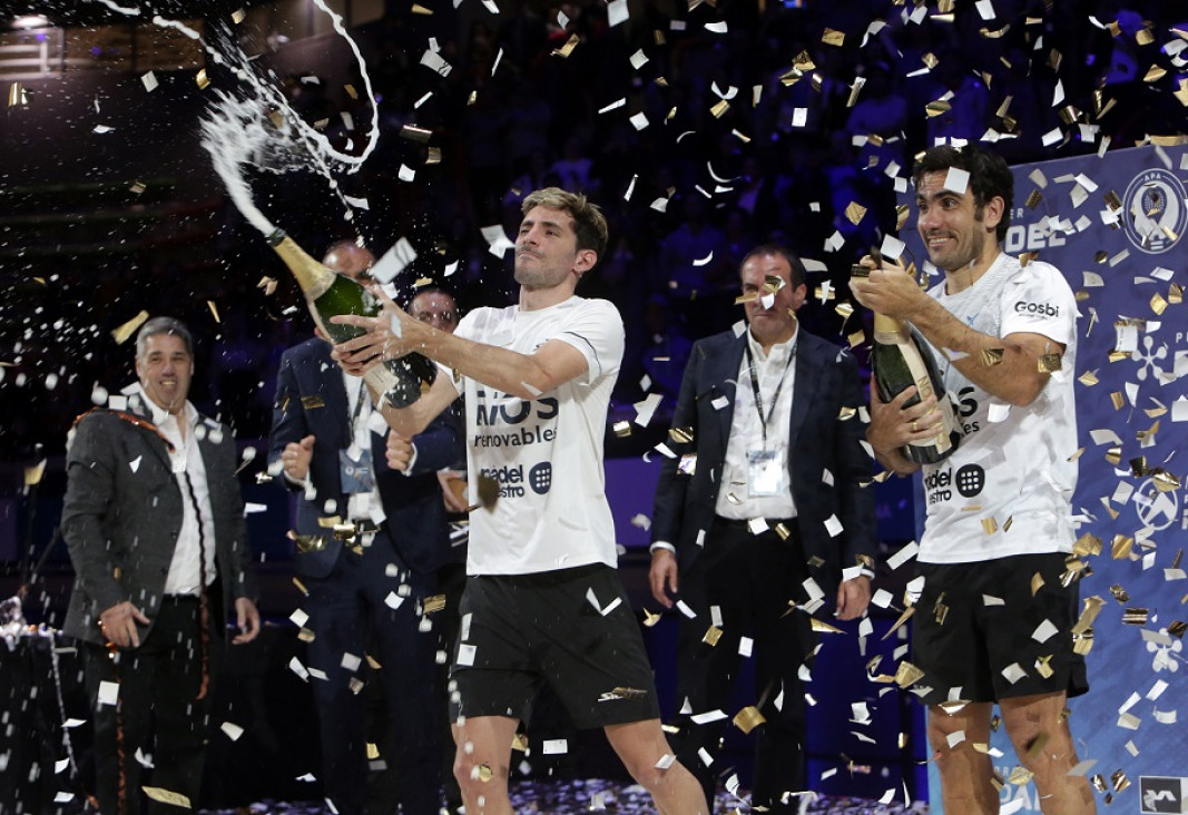imagen La dupla Stupaczuk-Lima se consagró campeona del Mendoza Premier Padel