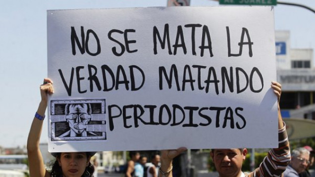 imagen México, cementerio de la libertad de expresión