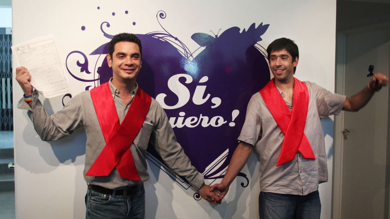 imagen A 8 años del matrimonio igualitario