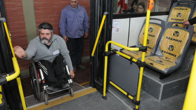 imagen Transporte: el Gobierno apunta al 100 % de unidades accesibles en 10 años