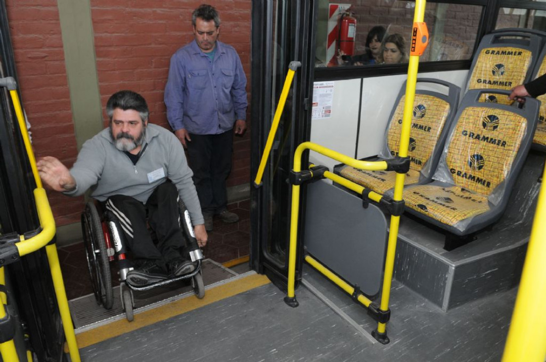 imagen Transporte: el Gobierno apunta al 100 % de unidades accesibles en 10 años