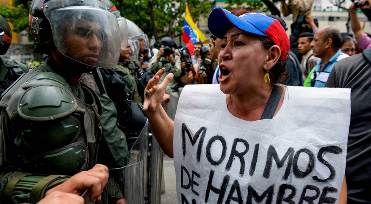 imagen Venezuela: "La gente pide elecciones para poder votar"