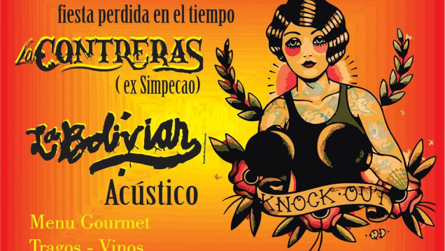 imagen La Bolivian junto a La Contreras presentan "Fiesta Perdida en el Tiempo"
