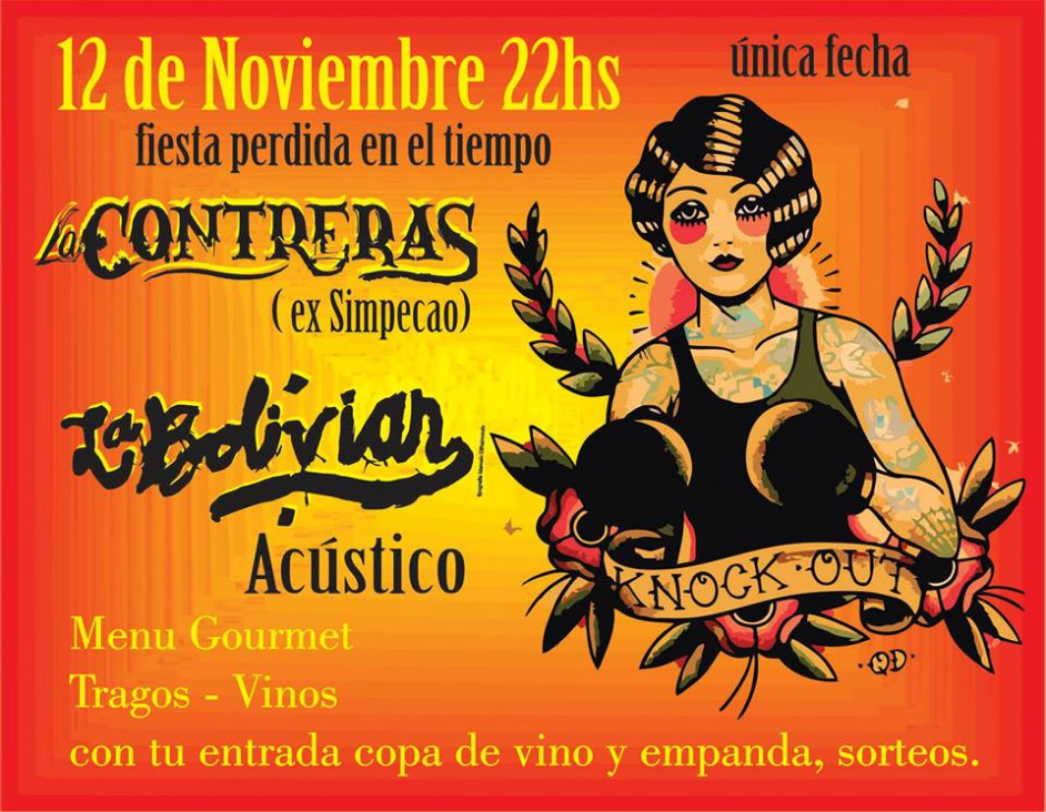 imagen La Bolivian junto a La Contreras presentan "Fiesta Perdida en el Tiempo"