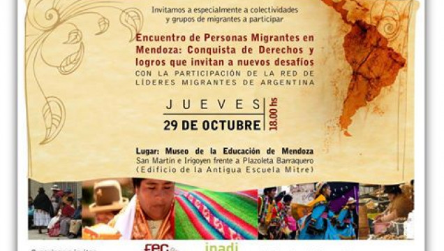 imagen Encuentro de personas migrantes en Mendoza