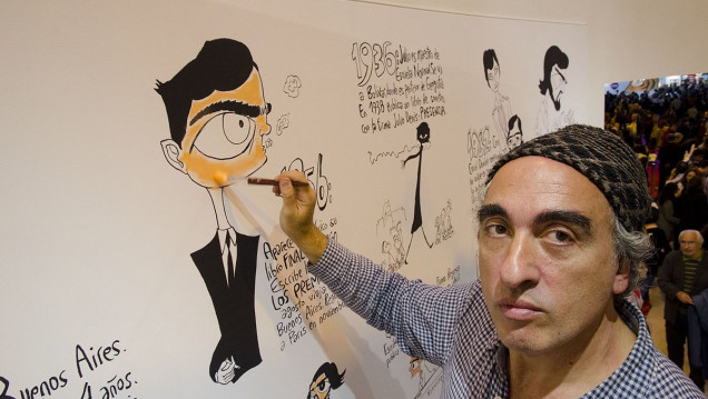 imagen Rep presenta "Vino. Tinta y tinto sobre blanco".
