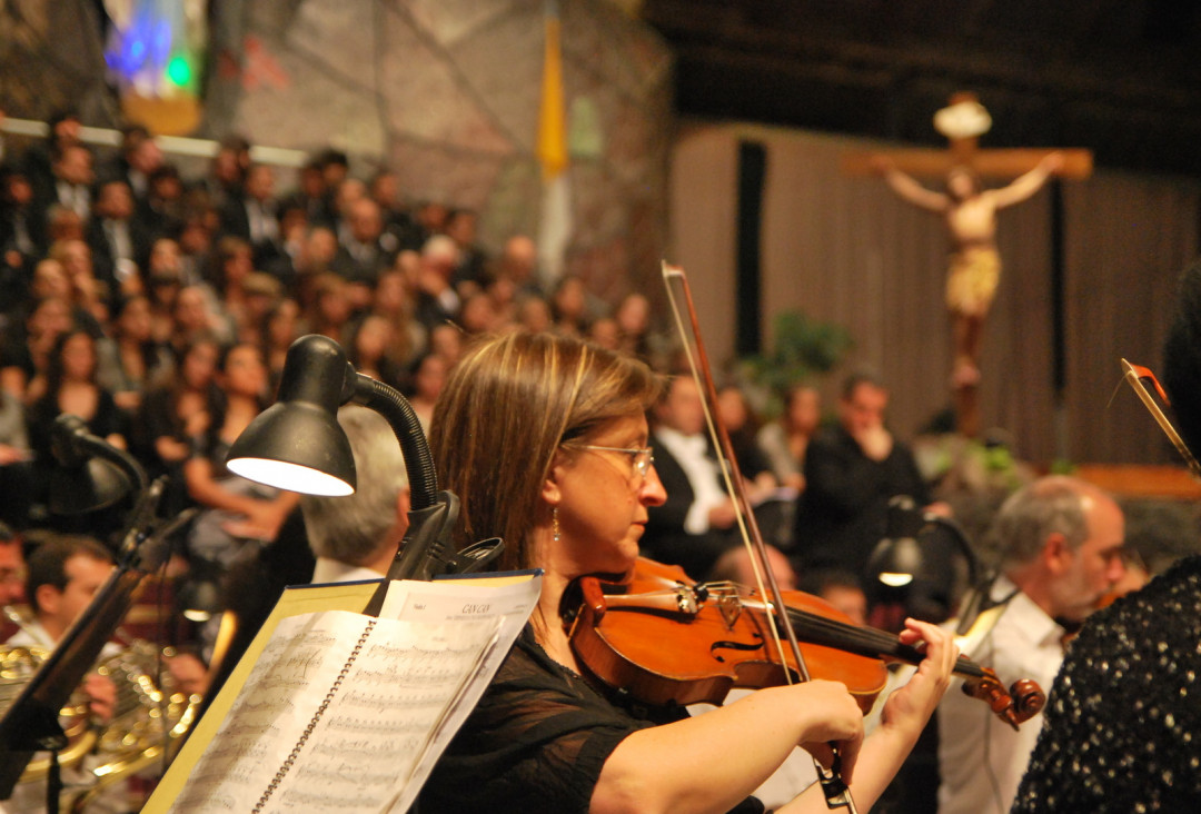 imagen Mañana en el Challao sonará "La Misa Criolla" y el "Gloria" de Vivaldi