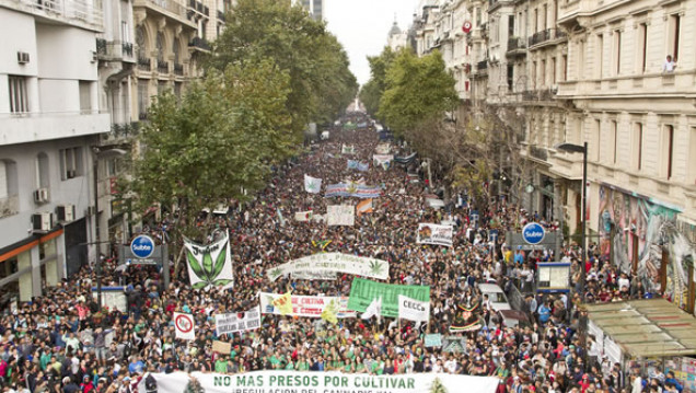 imagen Una nueva marcha por la despenalización y legalización de la Marihuana