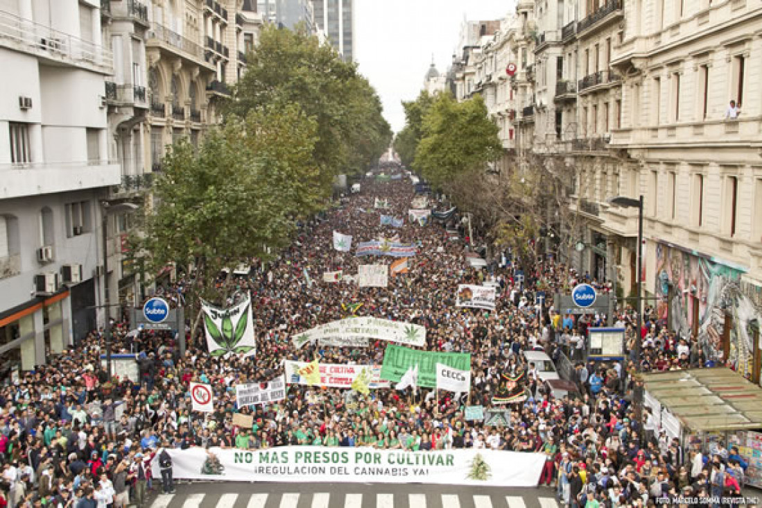imagen Una nueva marcha por la despenalización y legalización de la Marihuana