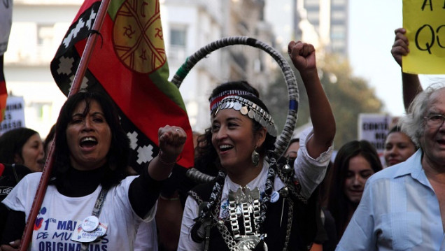 imagen La dirigente mapuche Moira Millán dijo que "la impunidad crece por la indiferencia social"