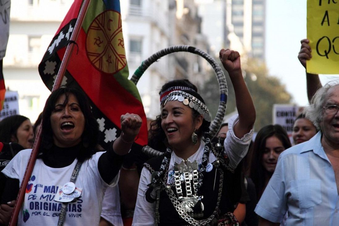 imagen La dirigente mapuche Moira Millán dijo que "la impunidad crece por la indiferencia social"