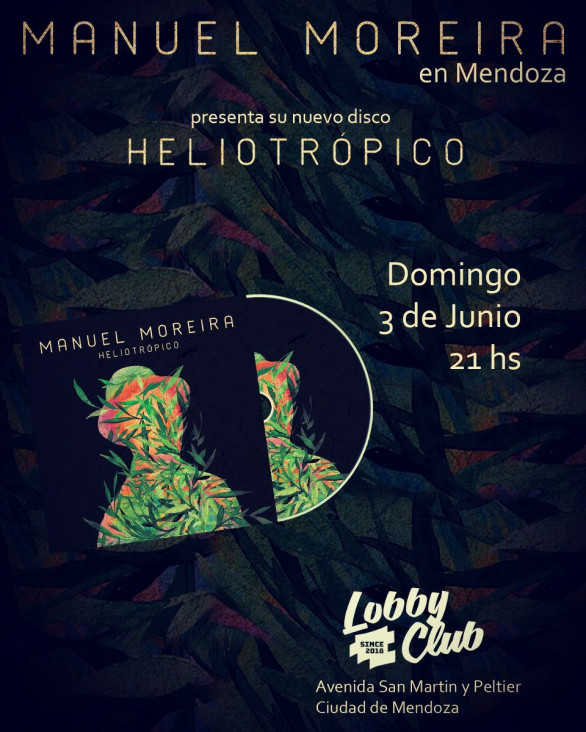 imagen Manuel Moreira presenta "Heliotrópico"