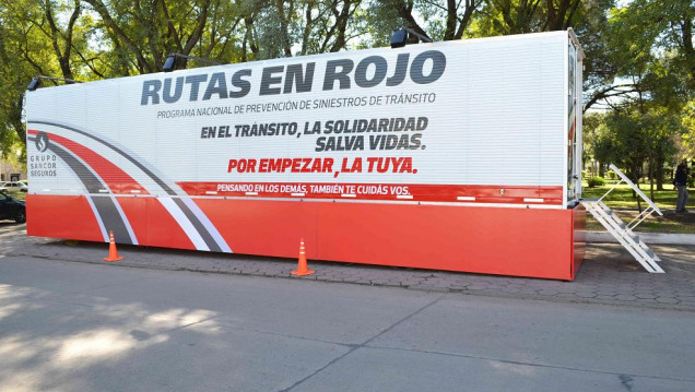 imagen Rutas en Rojo está en Mendoza por la seguridad vial