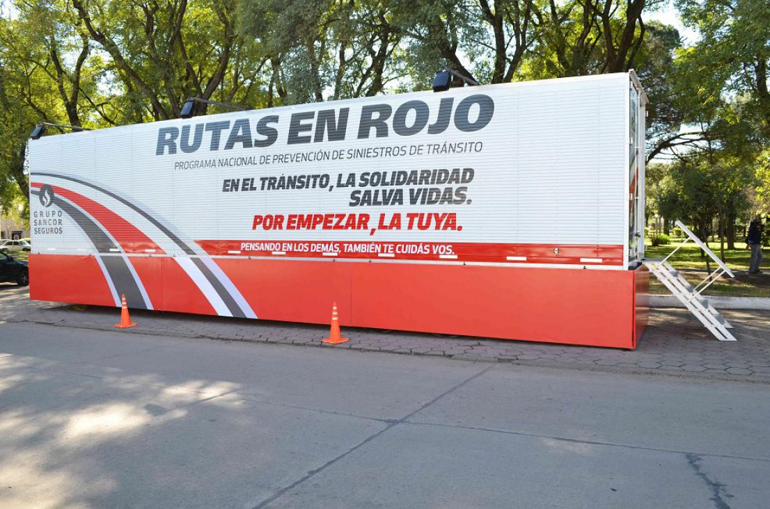imagen Rutas en Rojo está en Mendoza por la seguridad vial