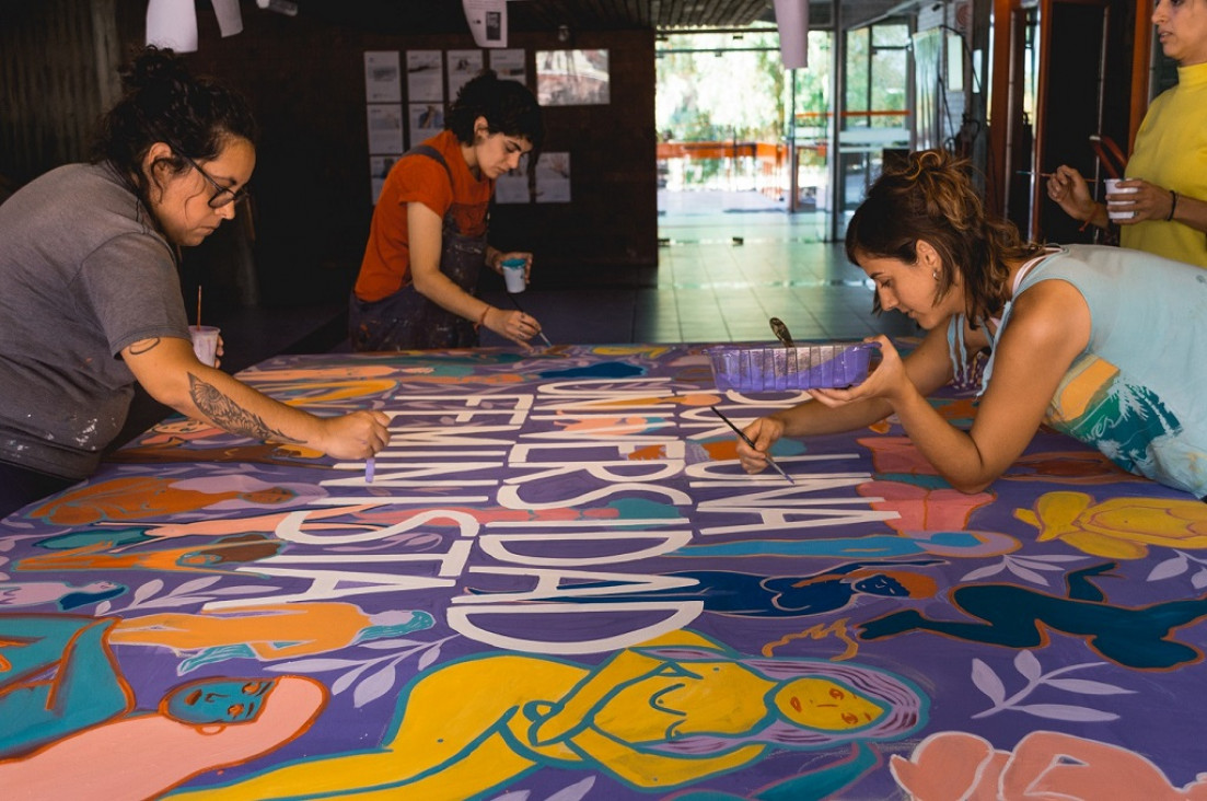 imagen MuraMe invita al primer encuentro de mujeres y diversidades muralistas