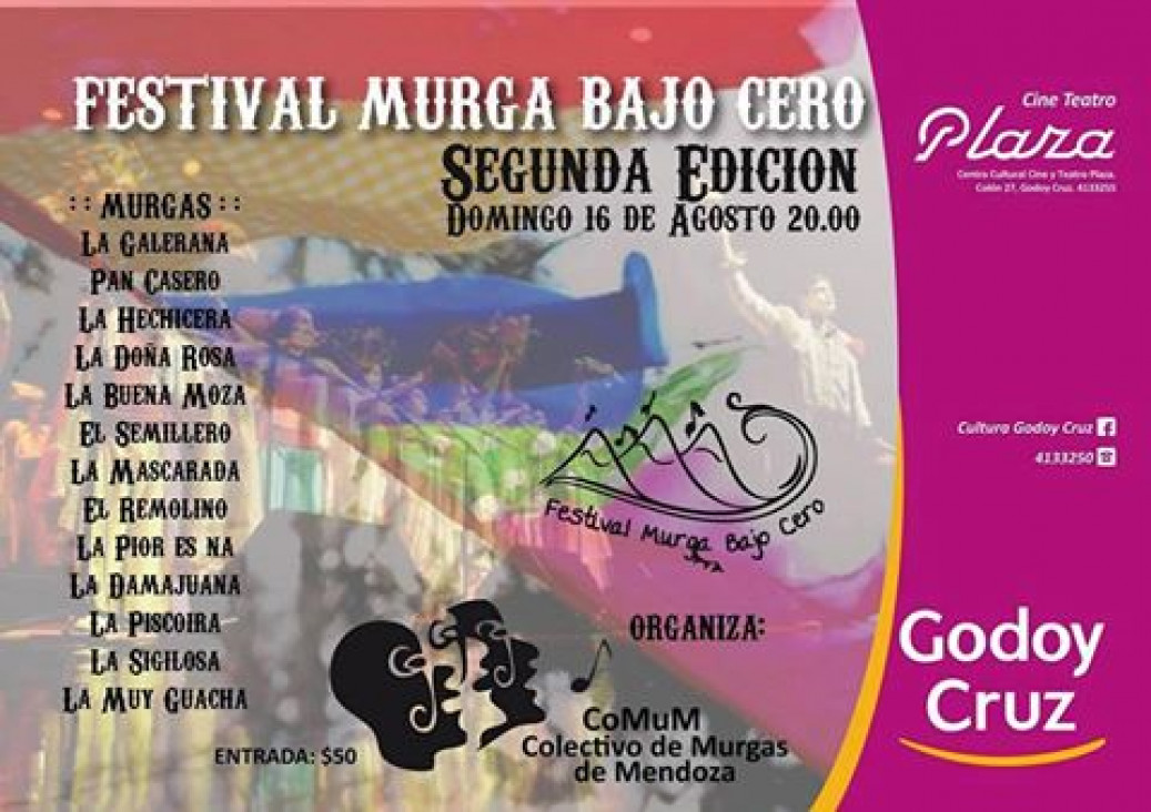 imagen Se viene el Festival Murga Bajo Cero
