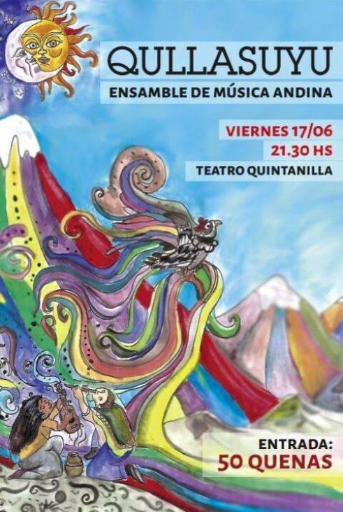 imagen QULLASUYU -Ensamble de Música Andina- en el Teatro Quintanilla
