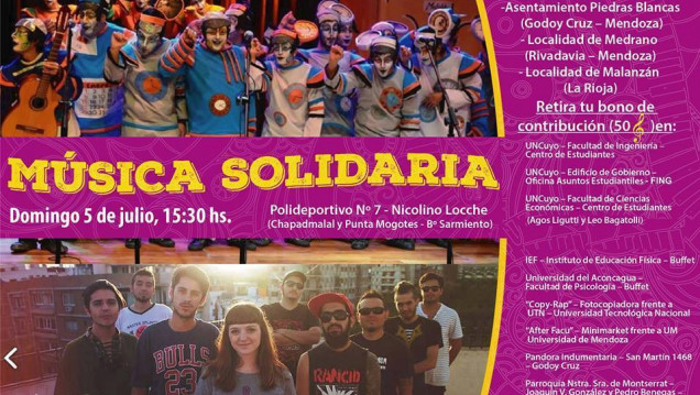 imagen Murga La Buena Moza, en Música Solidaria
