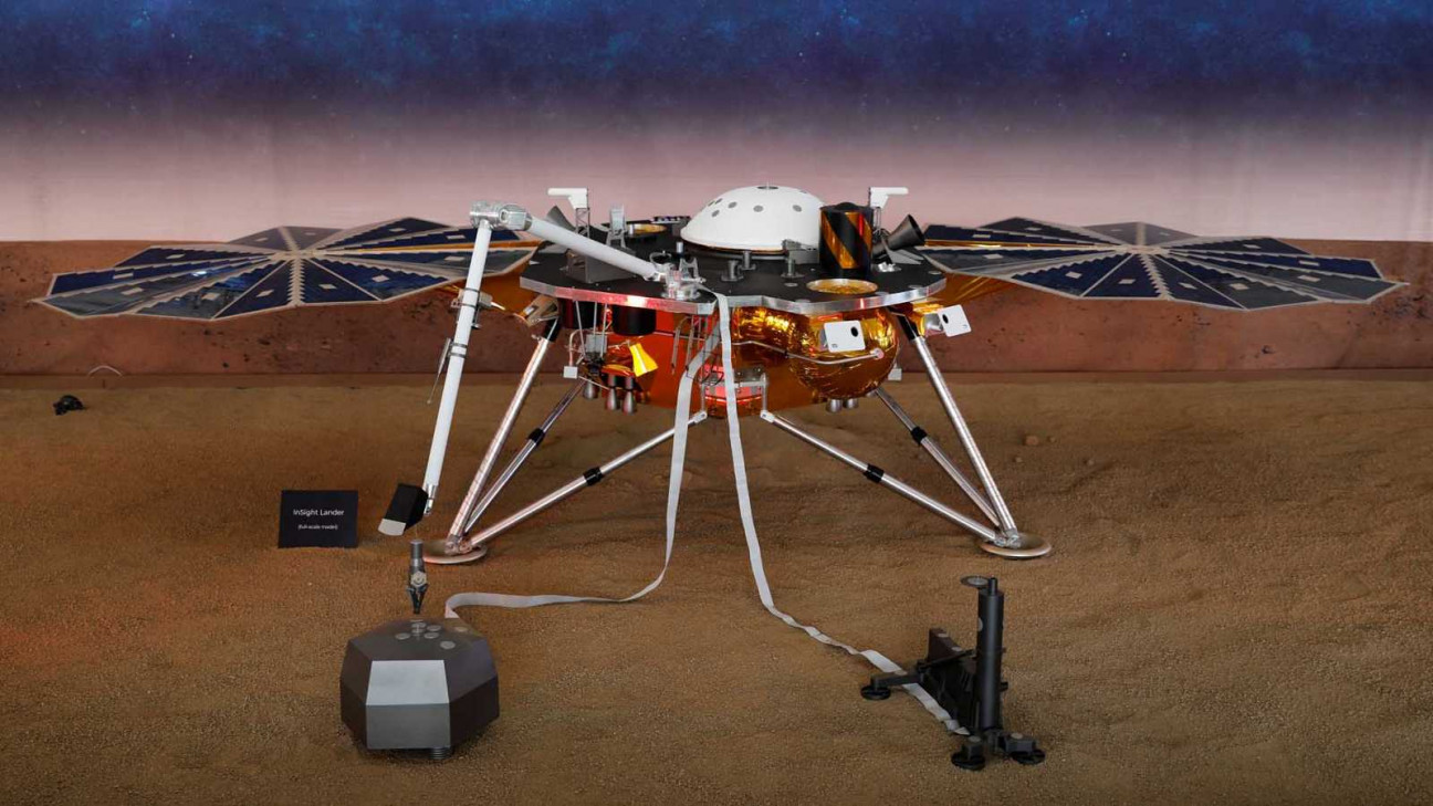 imagen Ventana al cosmos: la nave InSight aterrizó en Marte