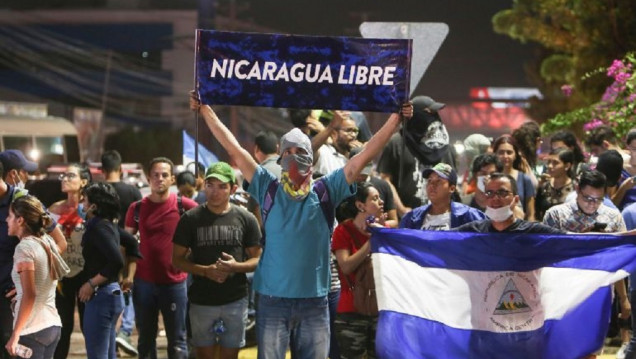 imagen Crisis en Nicaragua: "Un millón de personas marchó y la policía tiró a matar"