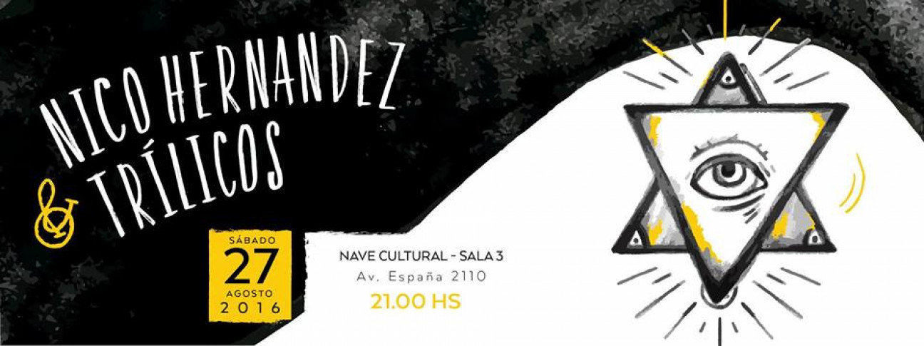 imagen Trílicos y Nico Hernández en la Nave Cultural