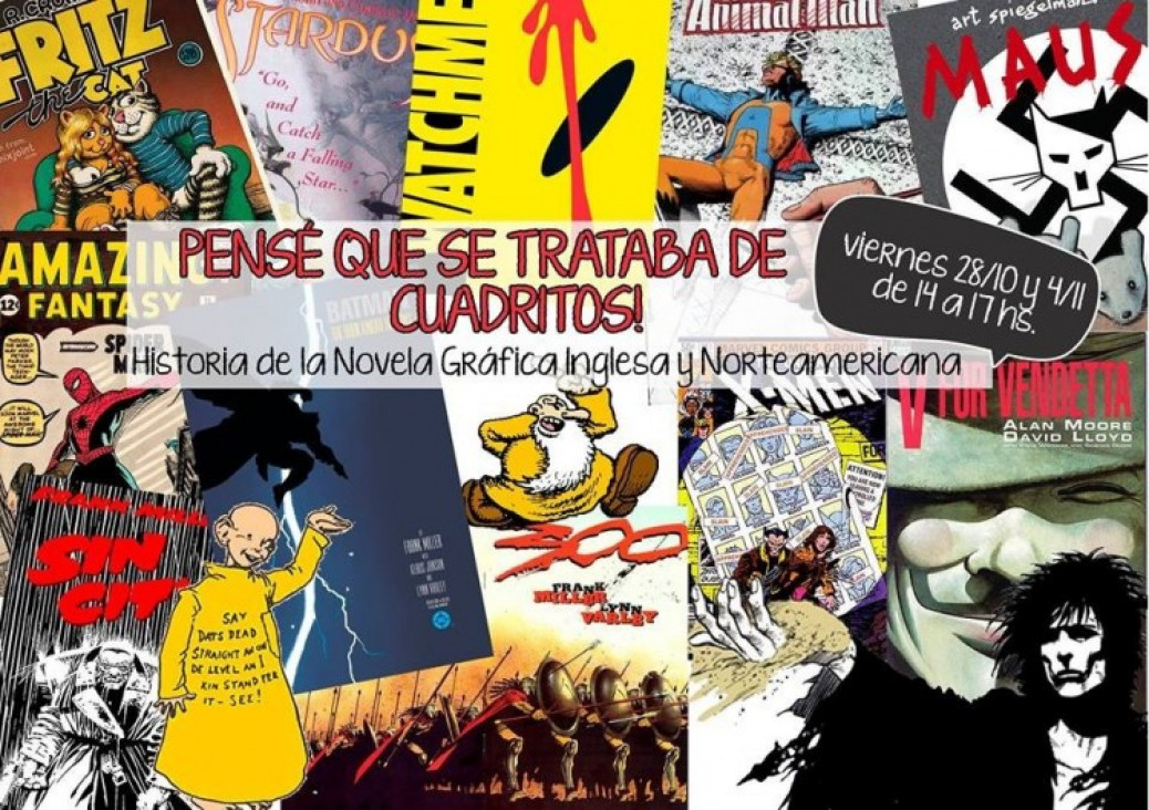 imagen En la UNCuyo analizarán la importancia y evolución del Cómic