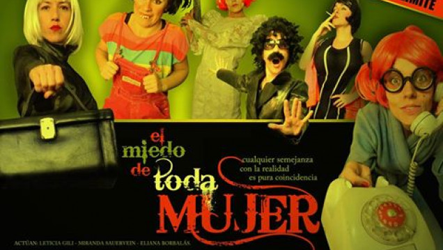 imagen "El miedo de toda mujer", en el Bar Los Angelitos