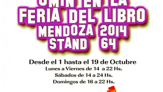 imagen OMIN en la Feria del Libro 2014