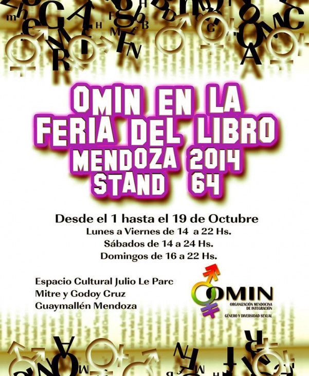 imagen OMIN en la Feria del Libro 2014