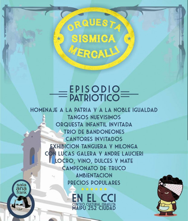 imagen Episodio Sísmico #4, en Homenaje a nuestra Patria