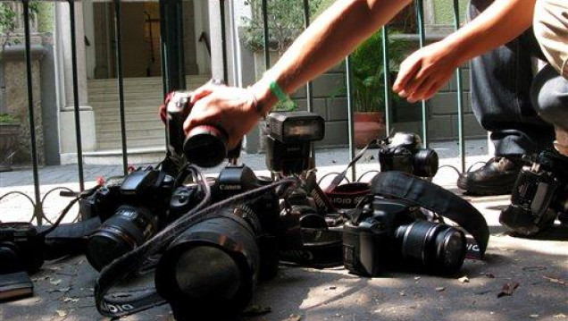 imagen Reclamo de trabajadores fotográficos de Página 12