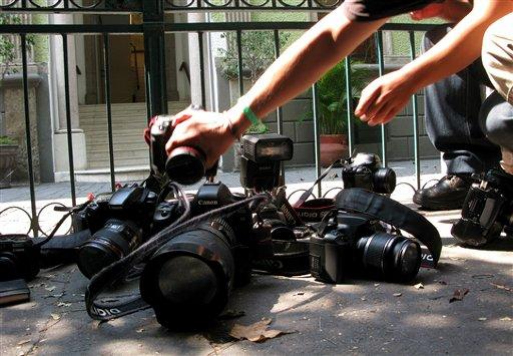 imagen Reclamo de trabajadores fotográficos de Página 12